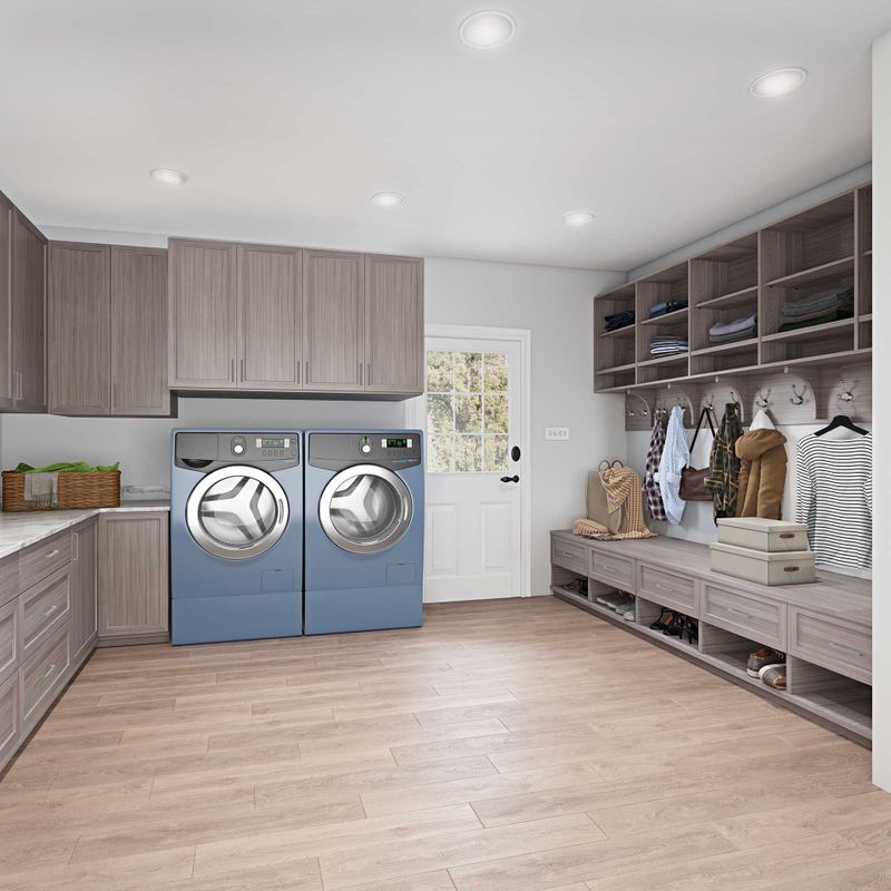 Laundry + Mudroom Combo